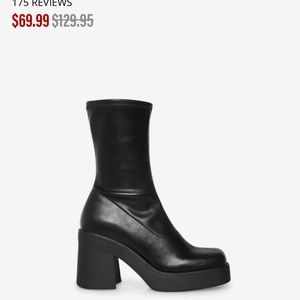 Steve Madden Klayton Boot, Black, 7.5